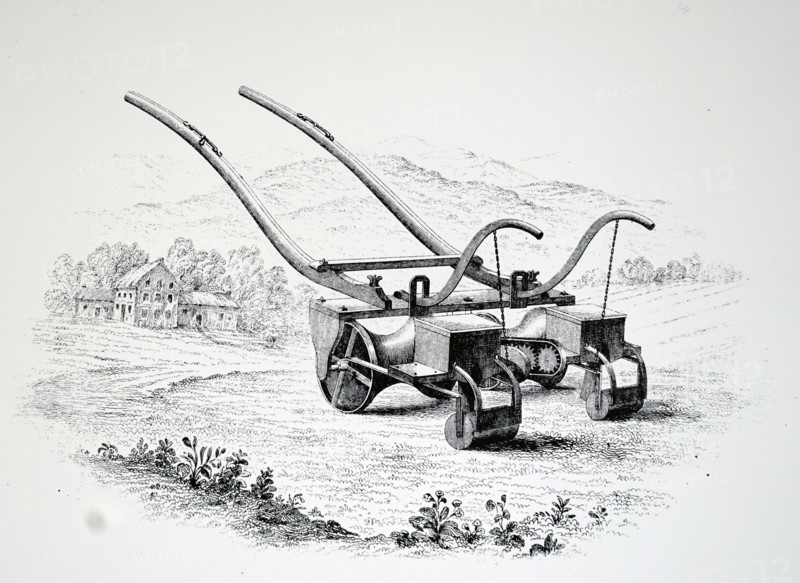 Geddes' turnip sowing machine
