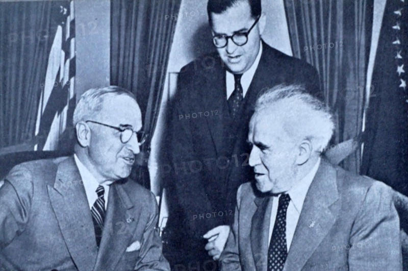 Photograph of Prime Minister David Ben-Gurion