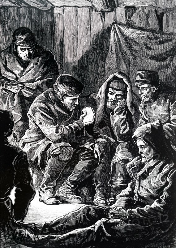 John Richardson during a Franklin overland arctic expedition