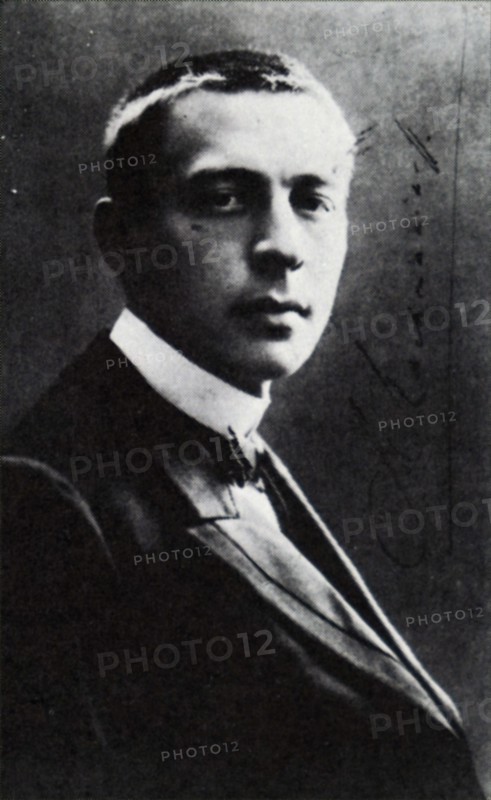 Photographic portrait of Maurice Ravel