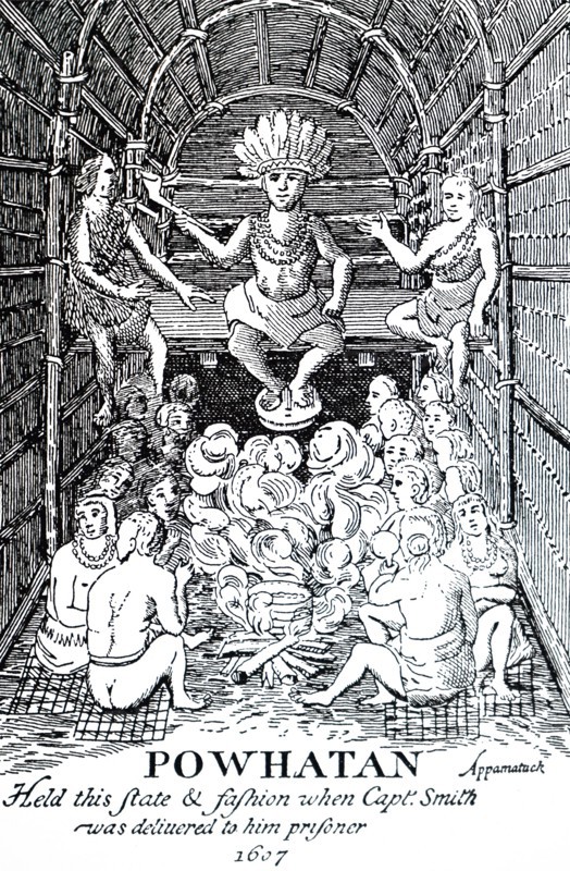 Portrait of Powhatan
