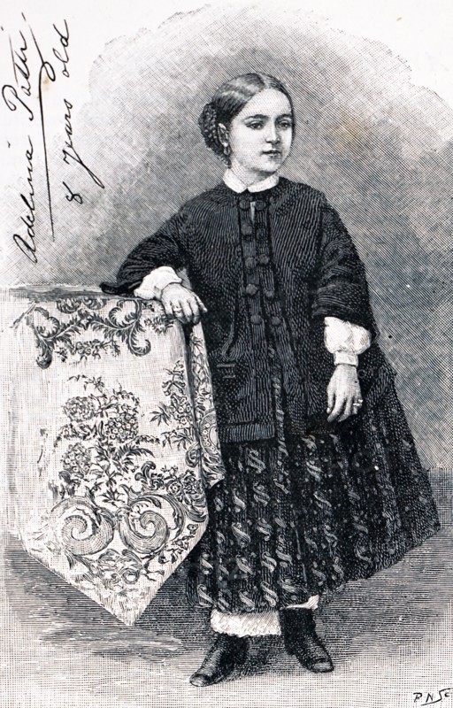 Portrait of Adelina Patti