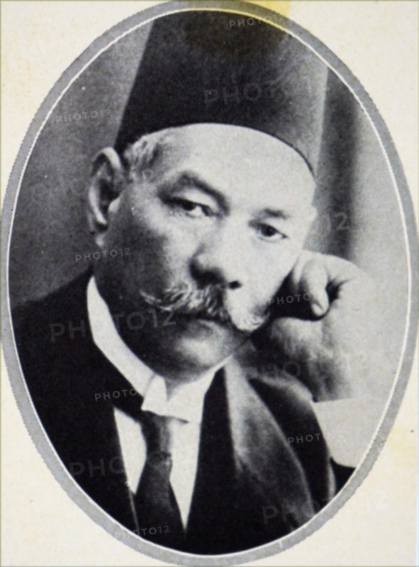 Photographic portrait of Saad Zaghloul