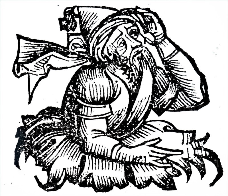 Engraving depicting Parmenides