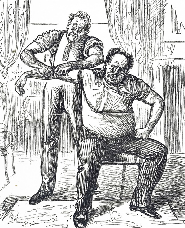 A doctor assessing a patient who is recovering from a broken arm