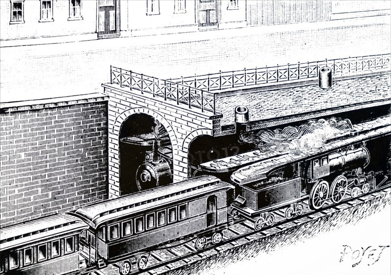 John Kresse's method of ventilating railway tunnels