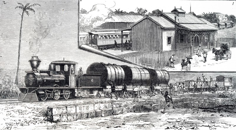 How rail transportation in Barbados evolved