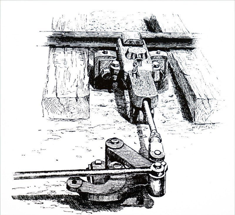 A torpedo placer