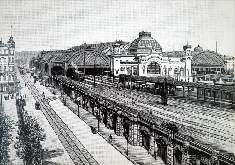 The new Dresden Hauptbahnhof, Germany