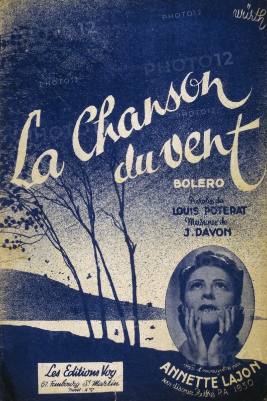 La chanson du vent 1950