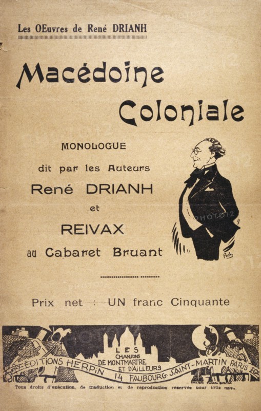 MACEDOINE COLONIALE
