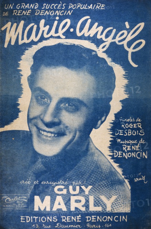 Songbook for ' Marie Angel' circa 1950