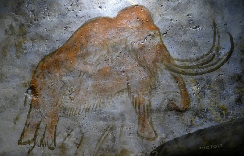 Cave painting found in the Cave of Altamira, located in Cantabria, Spain, dating from the Upper Paleolithic period