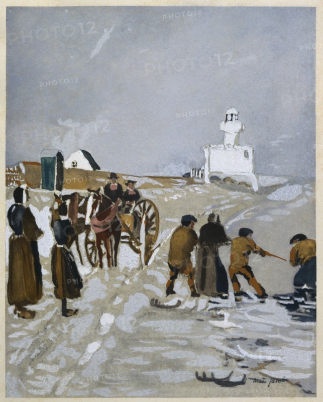 The Coast, painted in 1927, by Max Jacob