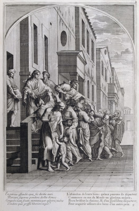 Illustration from 'La vie de St Bruno, fondateur de l'ordre des Chartreux' Paris 1660