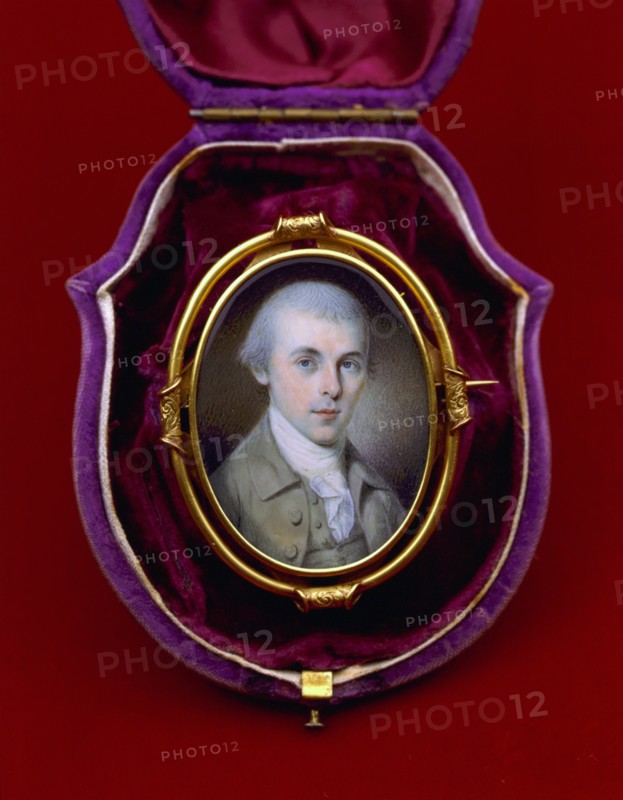 Miniature portrait of James Madison