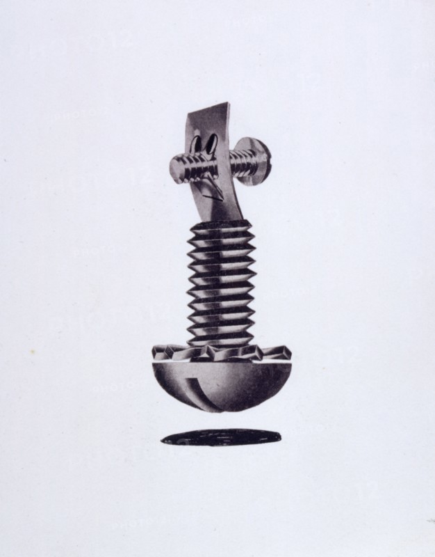 Bric a brac 1984, collage by Robert Benayoun