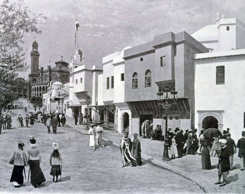 Photograph of the exhibition of Algeria