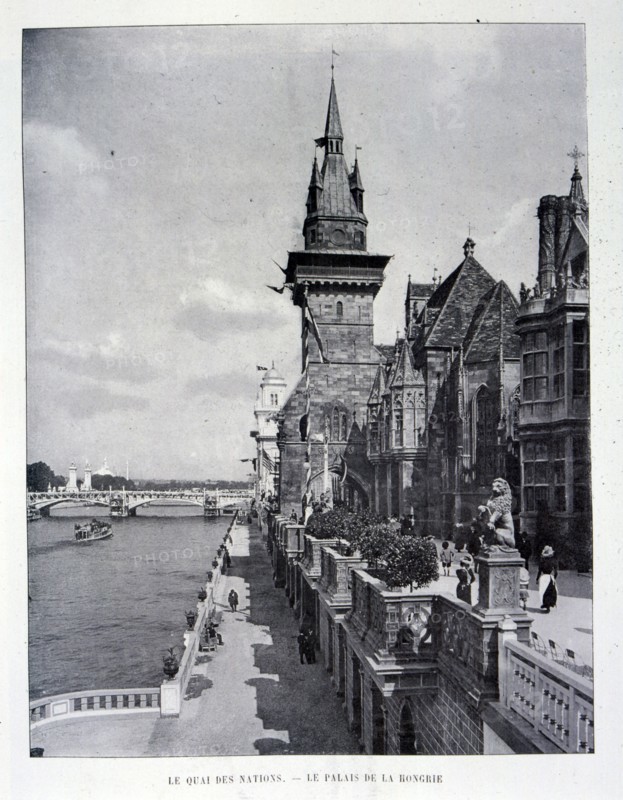 Photograph of the Le Quai des Nations - the Hungarian Palace