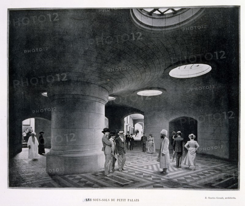 Photograph of an interior shot of the basement of the Little Palace