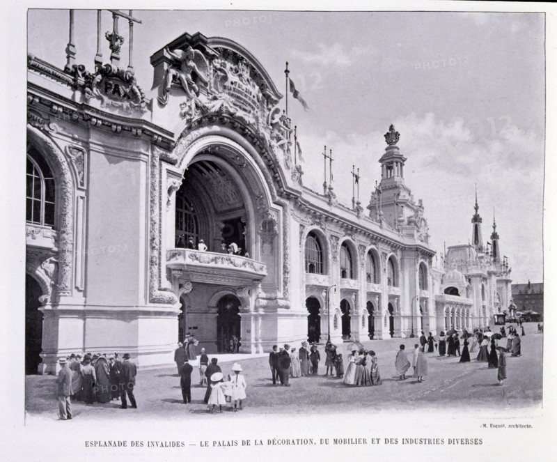 Photograph of the Palace of Decorative Arts