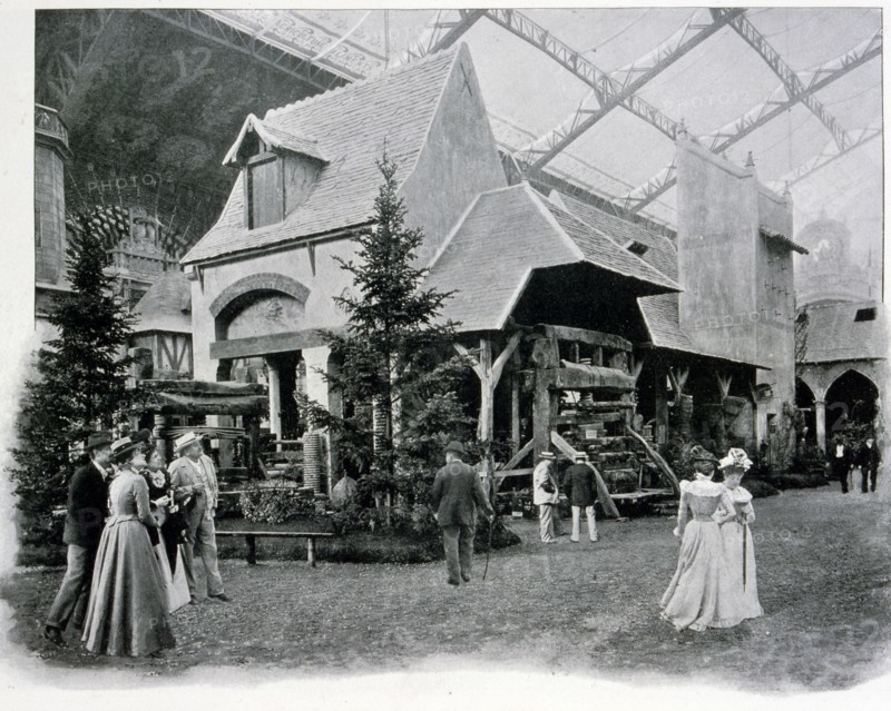 Photograph of the Exhibit of the History of Agriculture