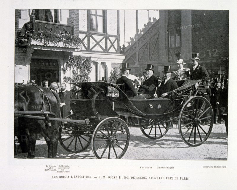 Photograph taken during the Exposition Universelle (World Fair) Paris, 1900