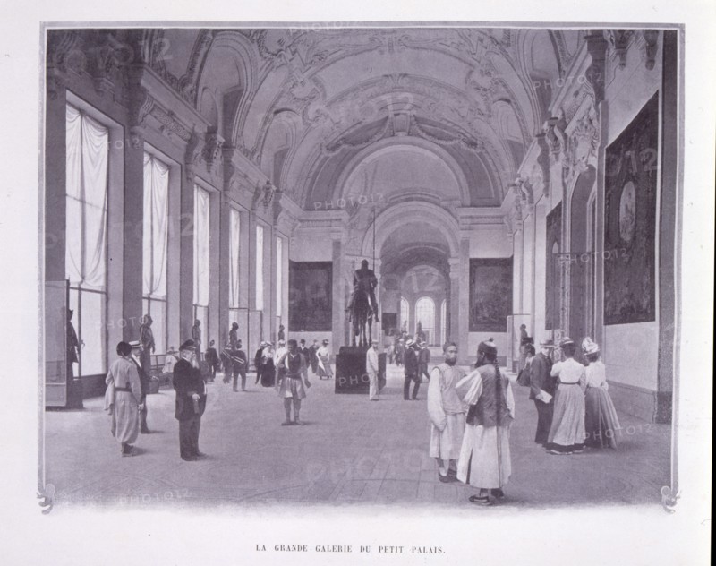 Photograph taken during the Exposition Universelle (World Fair) Paris, 1900