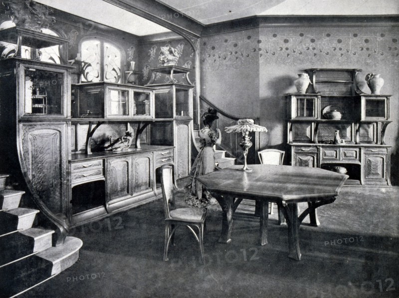 Photograph taken during the Exposition Universelle (World Fair) Paris, 1900