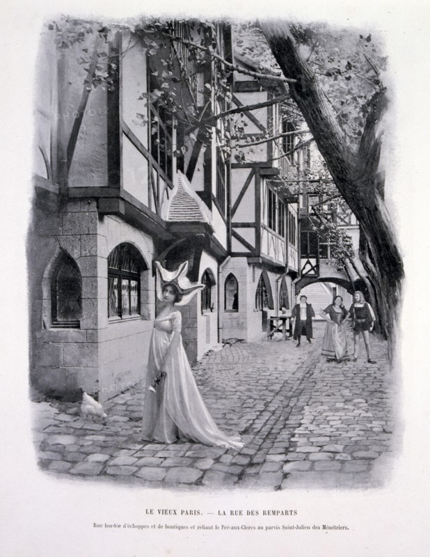 Photograph taken during the Exposition Universelle (World Fair) Paris, 1900