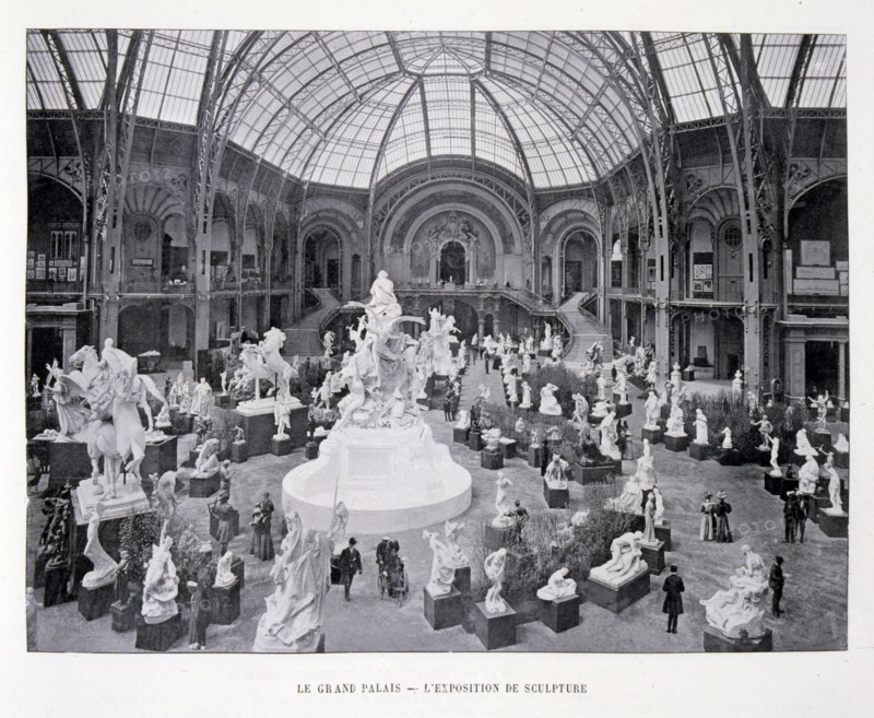 Photograph taken during the Exposition Universelle (World Fair) Paris, 1900