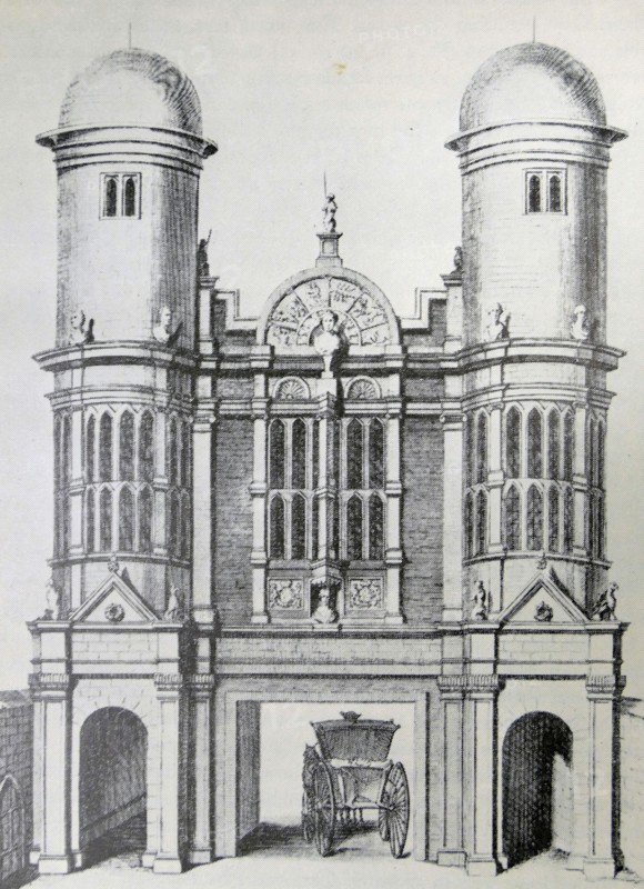 Whitehall Palace, King Street Gate, 1723