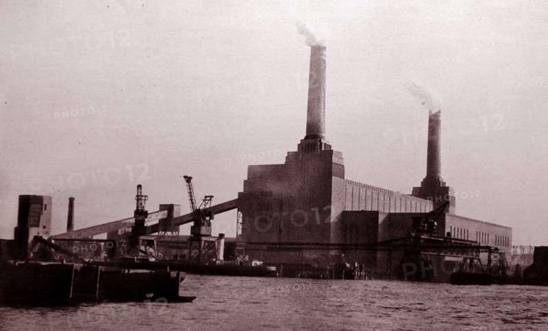 The Central Elecricity Board's power station at Battersea, London