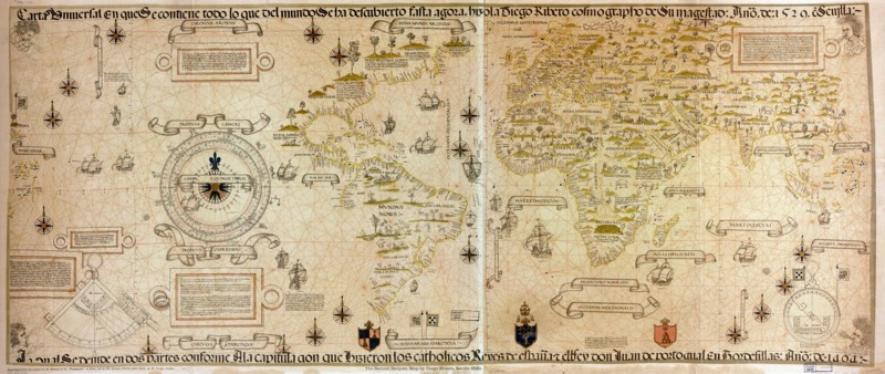 Genoese world map, 1457