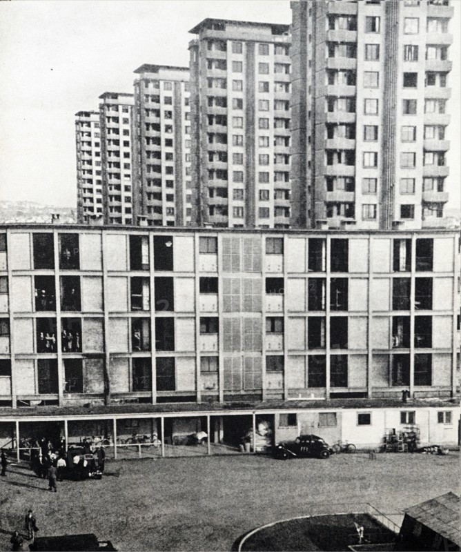 Drancy internment camp in France where Jews were taken by German soldiers during World War II