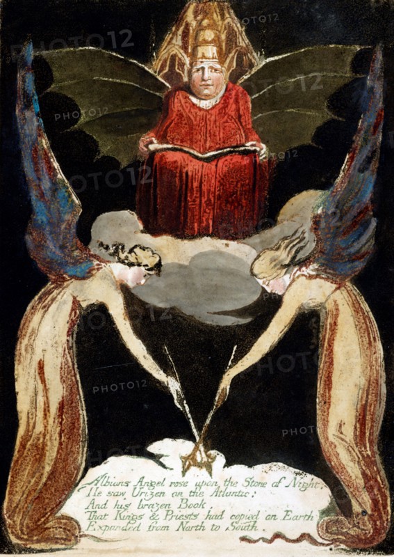 Europe, a prophecy, printed in 1794 by William Blake