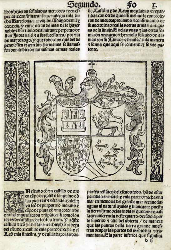 La historia general delas Indias con priuilegio imperial, 1540
