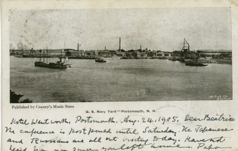 U.S. Navy Yard, Portsmouth, New Hampshire, c1905