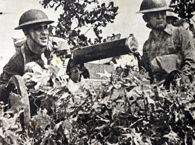 American soldiers training during World War IIAmerican soldiers training during World War II
