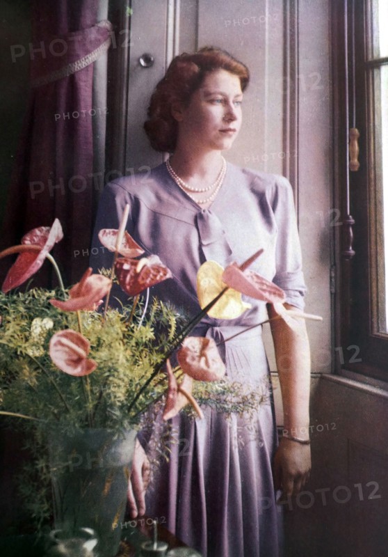 Princess Elizabeth (later Queen Elizabeth II of England) in 1950