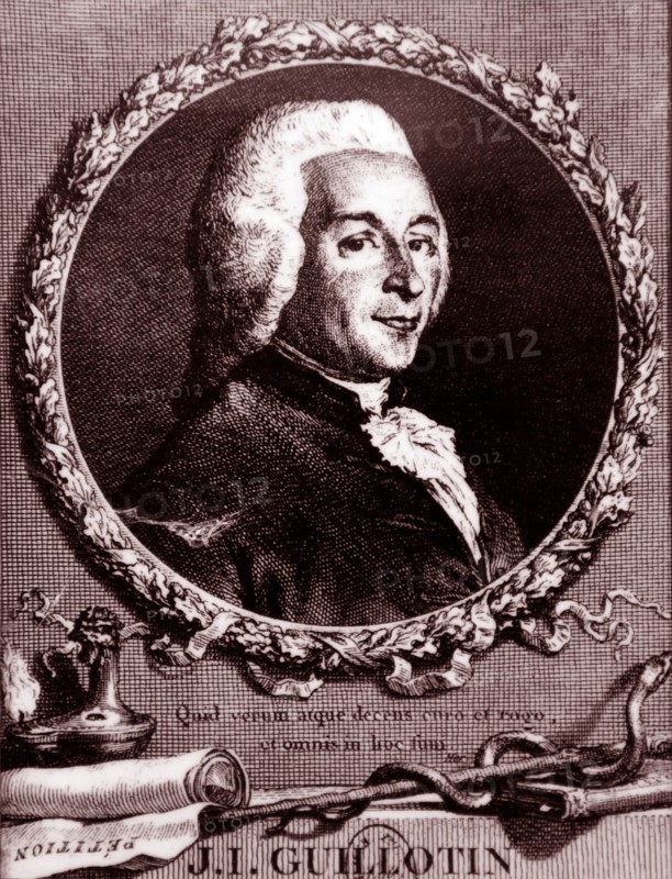 Joseph-Ignace Guillotin was a French physician, politician, and freemason