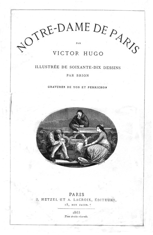 Notre-Dame de Paris, édition de 1865