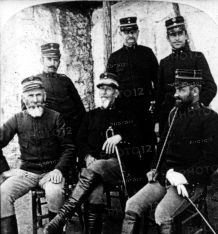 War of the Balkans, General Micropoulis and his staff