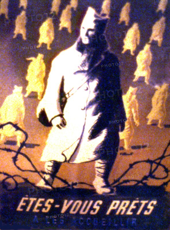 Propaganda poster for "the relief" (voluntary labor in Germany): "Are you ready?"