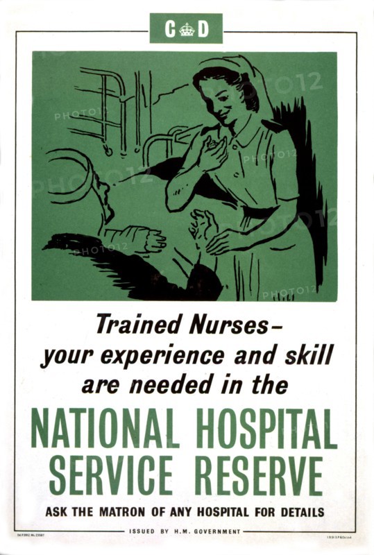 Affiche de propagande pour la défense passive