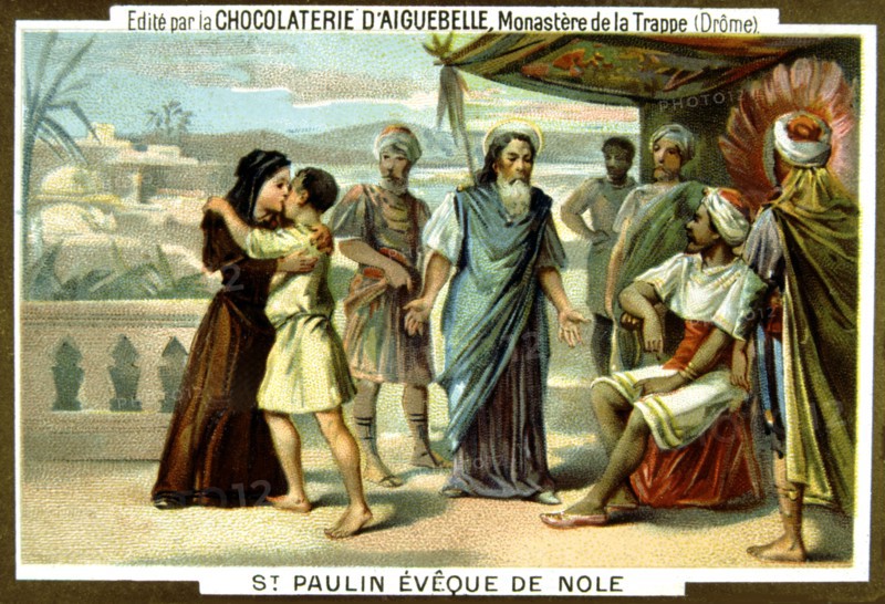 Publicité pour le chocolat d'Aiguebelle, Armenia slaughter by the Turks in 1894-1896