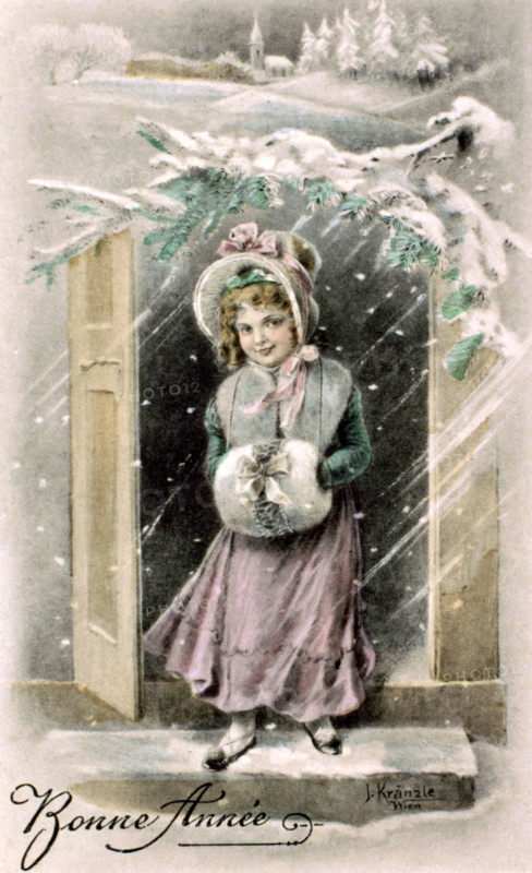 Season's greetings card