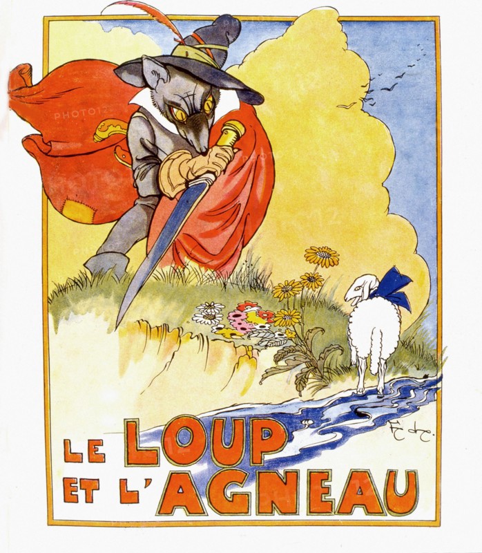 Lorioux, The Wolf and the Lamb