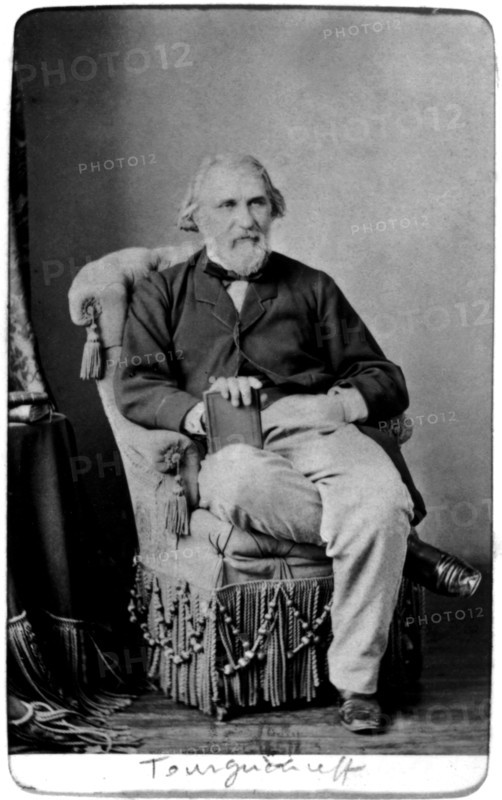 Ivan S. Tourgueniev (1818-1883), écrivain russe