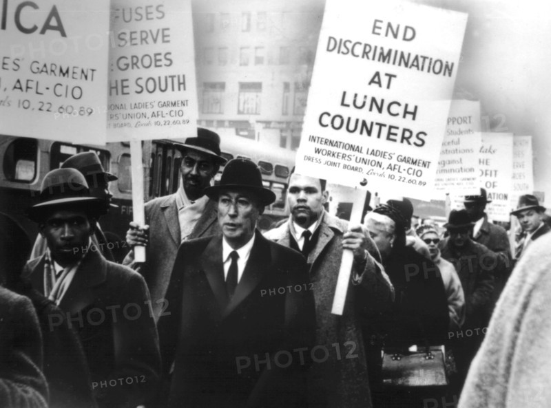 Demonstration for the civil rights